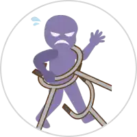 不審者訓練イラスト